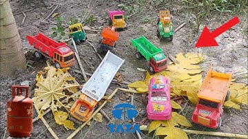 Build a Mini Bridge & DIY Concrete Mixer | Fun Construction Science Project for Trains to Run Over