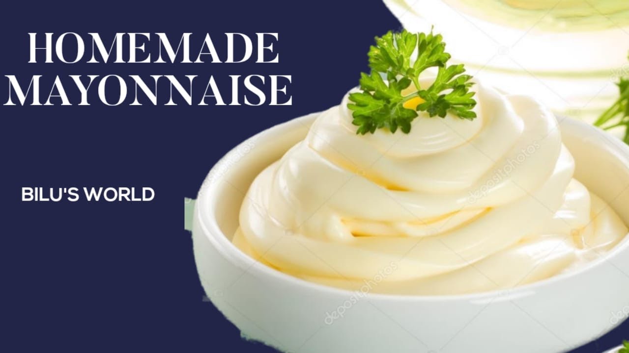 Easy Mayonnaise Recipe MalayalamRizi's World YouTube