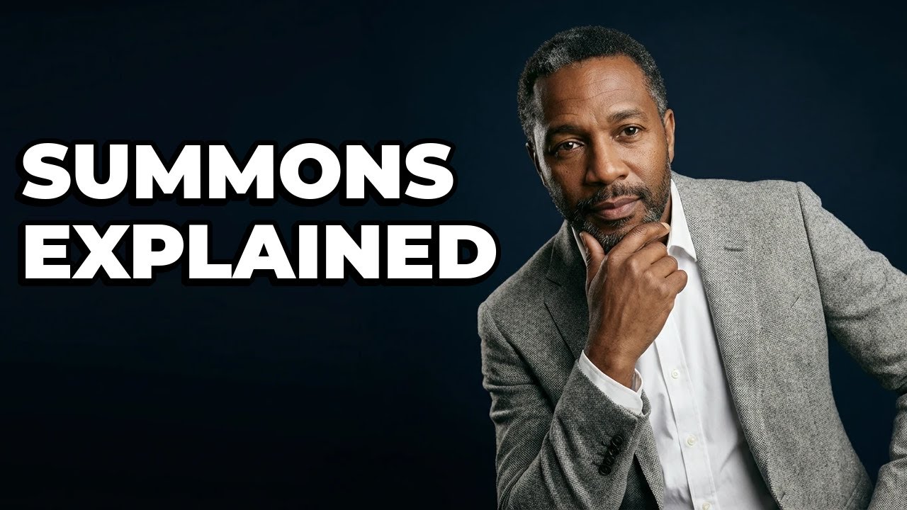 What Is the Function of a Court Appearance Summons?