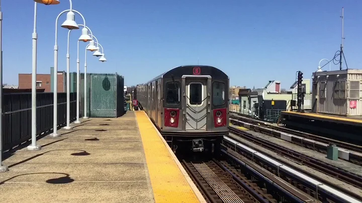 IRT White Plains Road Line: Manhattan & Wakefield Bound R142 (5) Train @ Nereid Avenue-238th Street