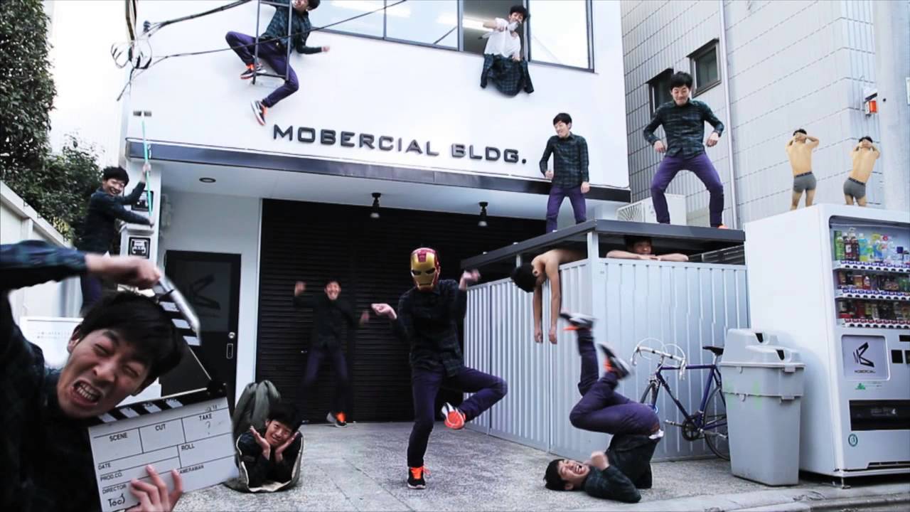 Harlem Shake Mobercial Ninja Edition １人ハーレムシェイク Youtube