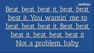 Download Lagu Sean Kingston ft. Chris Brown, Wiz Khalifa - Beat It (Lyrics Video) MP3