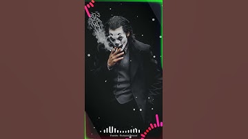 New Joker WhatsApp Status Or Dj Remix Ringtone!! Full Screen Joker Template For Avee Player App 👇👇