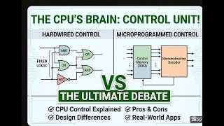 Hardwired vs Microprogrammed Control Units Explained