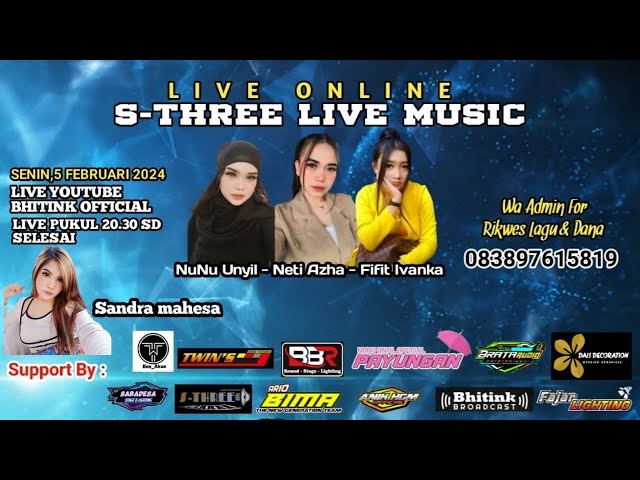 🔴[Live] Online S-THREE NADA Live Music Request & Sawer Online class=