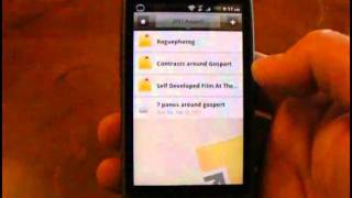 Springpad App on The HTC Desire Android Phone screenshot 3