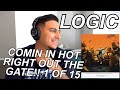 LOGIC NO PRESSURE (INTRO) REACTION | THE START OF THE FINISH!!