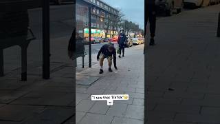 Money on a string prank 🤣 he’s seen the videos 💀#fyp #exeter #uk #funny #comedy