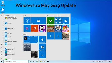 Windows 10 May 2019 Update Features