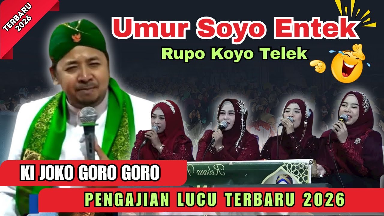 🔴 KI JOKO GORO GORO TERBARU 2026 FULL LUCU | UMUR SOYO ENTEK RUPO WES KOYO TELEK