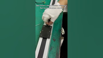 Assembly Live - Belt Driven Linear Actuator Dustproof Rail Guide Aluminum Module #diy #linearmotion