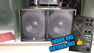 Assemble & check the sound of the 18 in Custom APOLLO active subwofer
