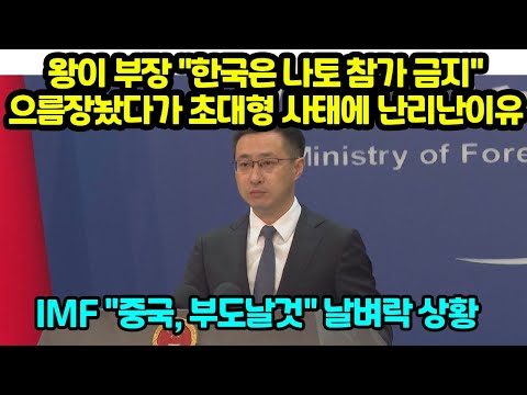 <strong>왕이</strong> 부장 &amp;quot;한국은 나토 참가 금지&amp;quot; 으름장놨다가 초대형 사태에 난리난이유 IMF <strong>중국</strong> 부도날것 날벼락 상황