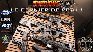 UNBOXING AIRSOFT - LE DERNIER DE 2021 ! (GUNS AND TARGETS) [FR]