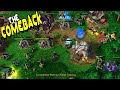 Warcraft 3 Melee | The Comeback