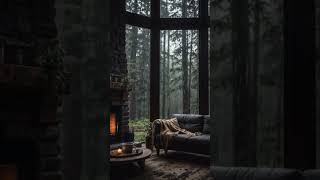 Cozy Bedroom Fireplace Ambience || Rani forest deep sleep & Relaxing