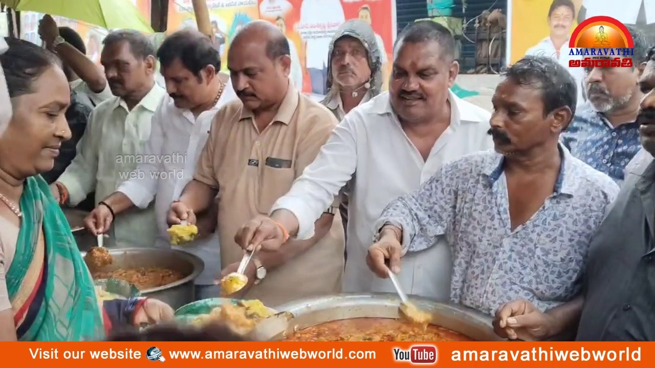 amaravathi :vsp-శ్రీ వరసిద్ధి వినాయక మహోత్సవములు ||లక్ష్మి గణపతి చిల్లర వర్తక సంఘం || మహా అన్నదానం