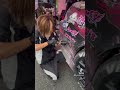 バンパー縫う #ドリフト女子 #ドリフト #ドリギャル #drift #ドリ車 #ギャル
