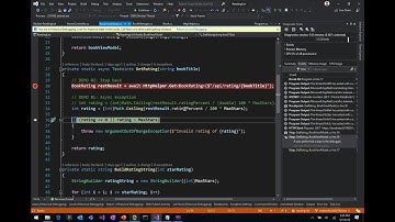 Debugger/Diagnostics Tips & Tricks in Visual Studio 2019 - BRK3025
