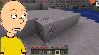 Caillou Plays Minecraft
