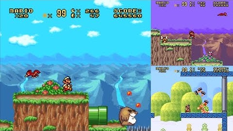 SMW Standard Normal romhack Panic in the Mushroom Kingdom 2 Part 7