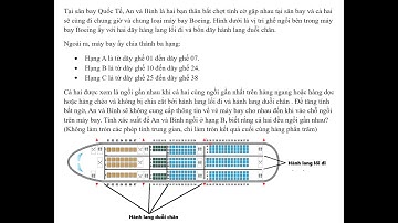 Toán 12: Xác suất có điều kiện: Tại sân bay Quốc Tế, An và Bình là hai bạn thân bất chợt tình cờ gặp