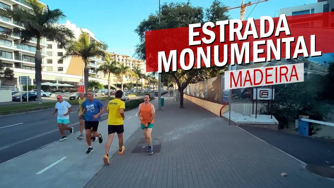 Walking 🏛️ Majestic Road in West Funchal, Madeira Island 🇵🇹 Estrada Monumental