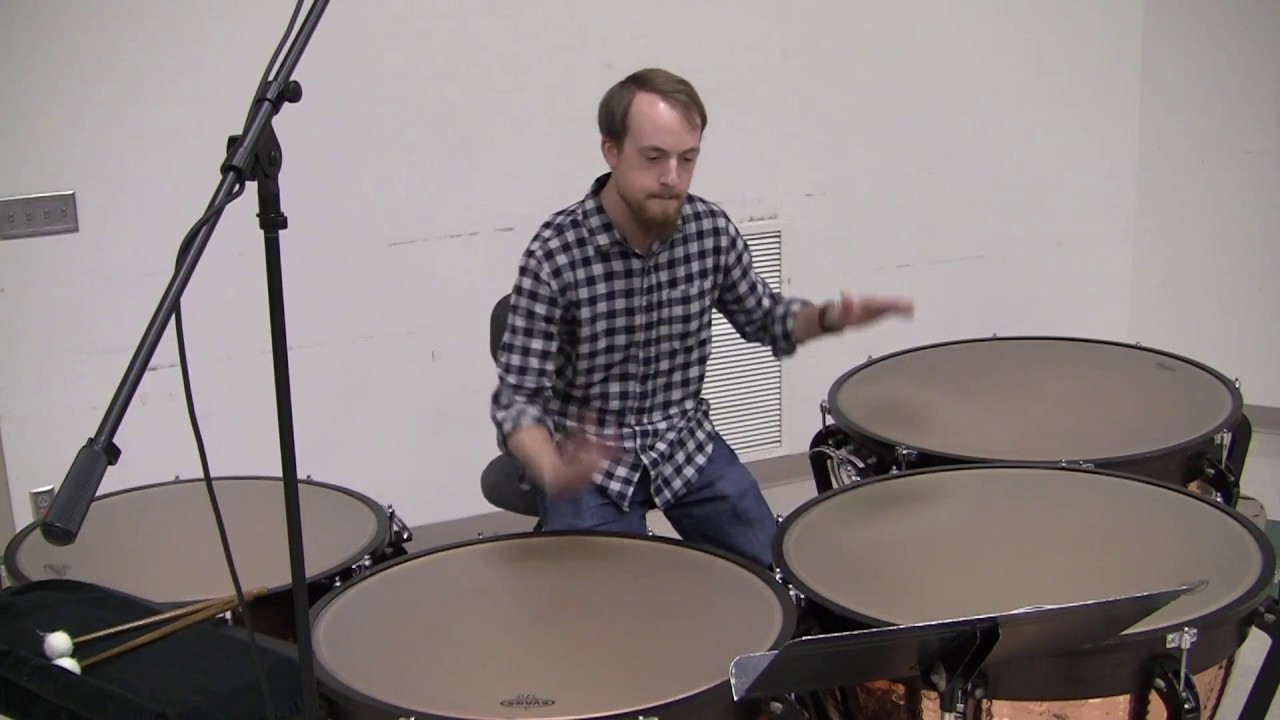 Sonata for Timpani mvmt. II by John Beck YouTube