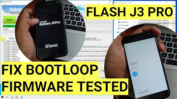 Firmware Samsung J3 pro 2017 tested (SM-J330G)