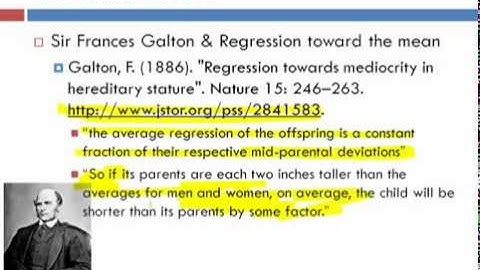 Regression Analysis - Part 1 of 4, September 2012
