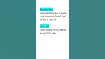 Indicator in GRC Servicenow #servicenow #grc #indicators #template #indicator #servicenowdeveloper