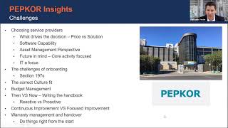 Webinar Transformation of Facilities Management based on the PEP Campus journey
