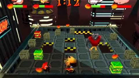 Crash Bash - Space Bash - Warp room 2