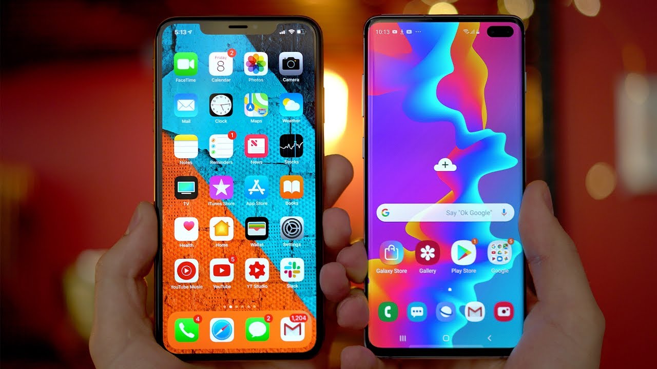 Samsung S10 Vs Iphone X