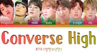 BTS (방탄소년단) - Converse High (Color Coded Lyrics Han/Rom/Eng/가사)