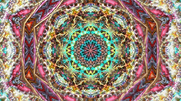 Mesmerizing Kaleidoscope Patterns: Hypnotic Visual Journey in 3 hours!