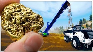 I Found A Gold Nugget Motherload - New Machinery & Full Tier 5 Gold Mining - Gold Rush