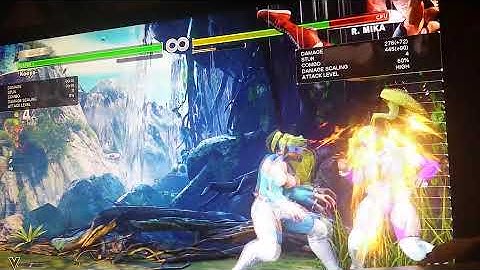 SFV R. Mika Combo into Command Grab Super 491 DAMAGE