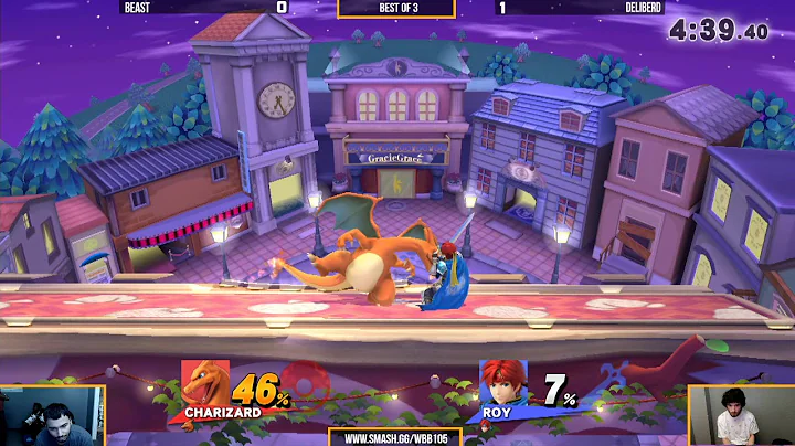 WBB #105  Beast (Charizard) vs Deli (Roy, Gannon) ...