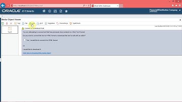 0601 Understanding Media Objects in the JDE EnterpriseOne 9 2 System