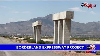 TxDOT El Paso to install Borderland Expressway beams, major road closures ahead