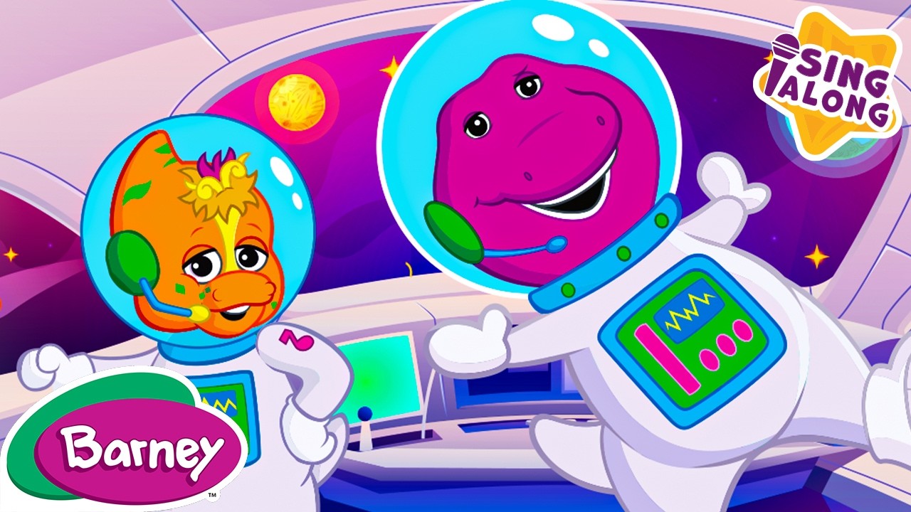 It's a Rocket Adventure! | Classic Songs for Kids | Barney | Scholastic ...