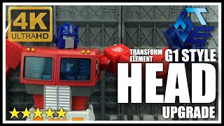 Transform Element Toys TE-01 OP LEADER G1 Head Upgrade Transformers Masterpiece Optimus Prime Wealth