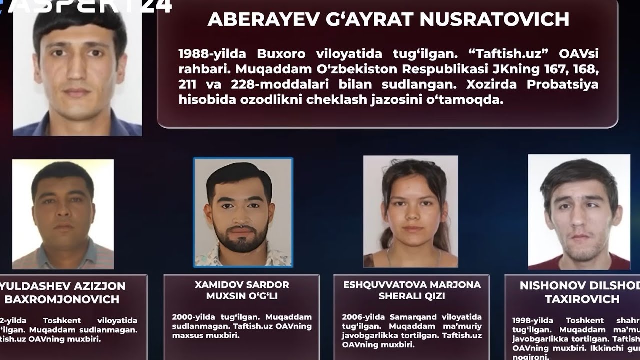 Taftish UZ ходимлари жиноятчими?