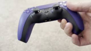 See This Galactic Purple Color Up Close! PlayStation DualSense Controller