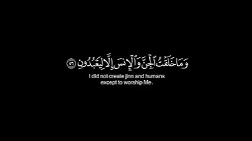 كرومة شاشة سوداء بصوت الشيخ#سعود_الشريم#سورة_الذاريات