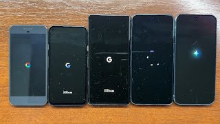 Famous Google Pixel + Pixel 4a + Pixel 7 Pro + Pixel 8 Pro + Pixel 9 Pro XL Power On/Off, Boot Animation Profile