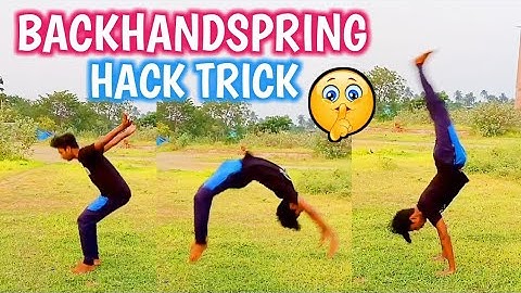 backhandspring tutorial in Hindi 🤘part 3 how to do a backflip tutorial 2022💪| tubu Michael |