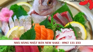 MỔ CÁ TRÁP VÀNG LÀM SASHIMI - MÓN ĂN NHẬT BẢN