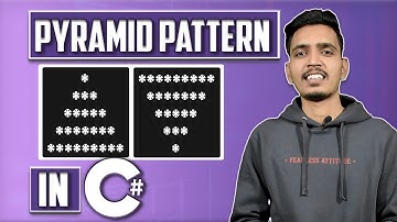 Pyramid Pattern in C# sharp